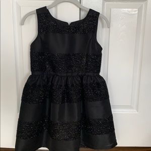 Kids black party dress